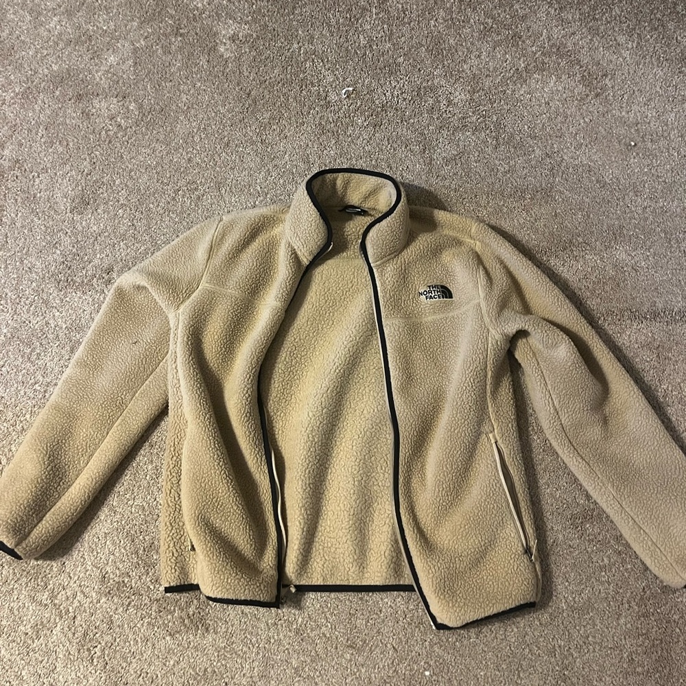 Mens north face zip up